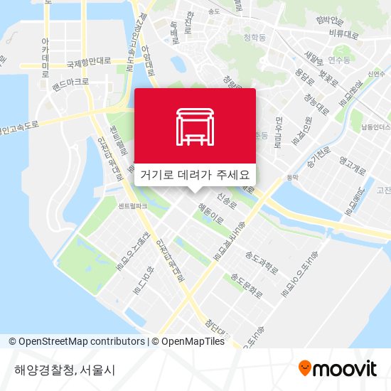 해양경찰청 지도
