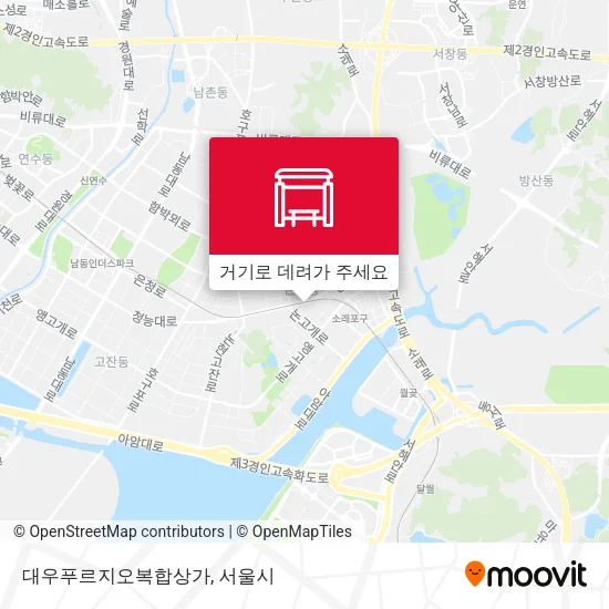 대우푸르지오복합상가 지도