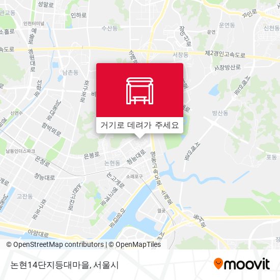 논현14단지등대마을 지도
