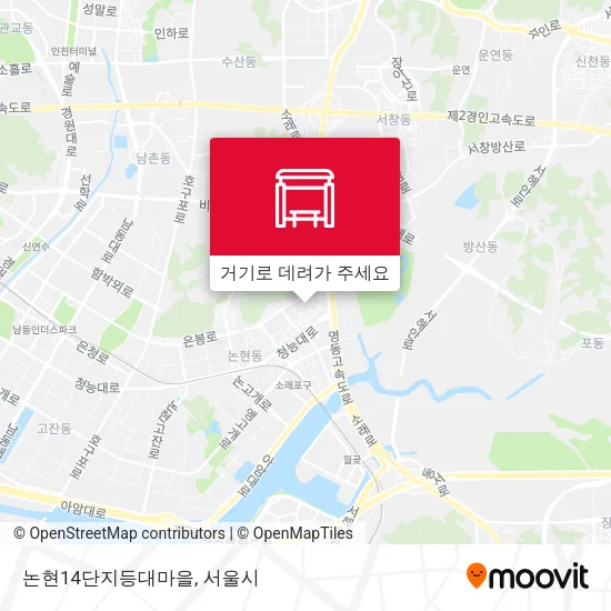 논현14단지등대마을 지도
