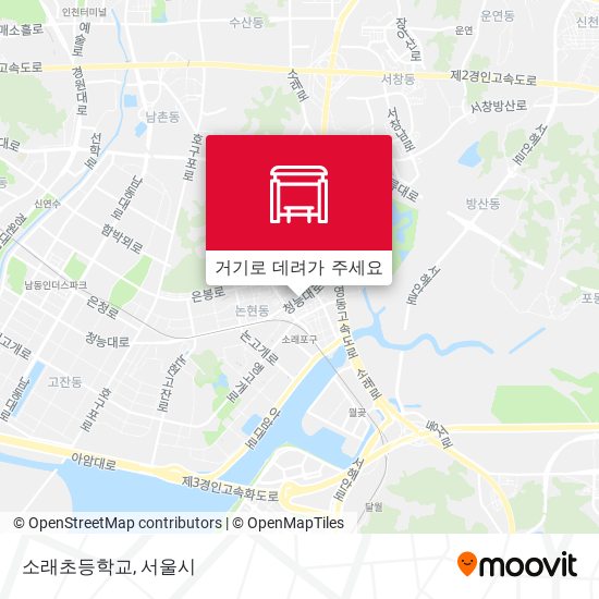 소래초등학교 지도