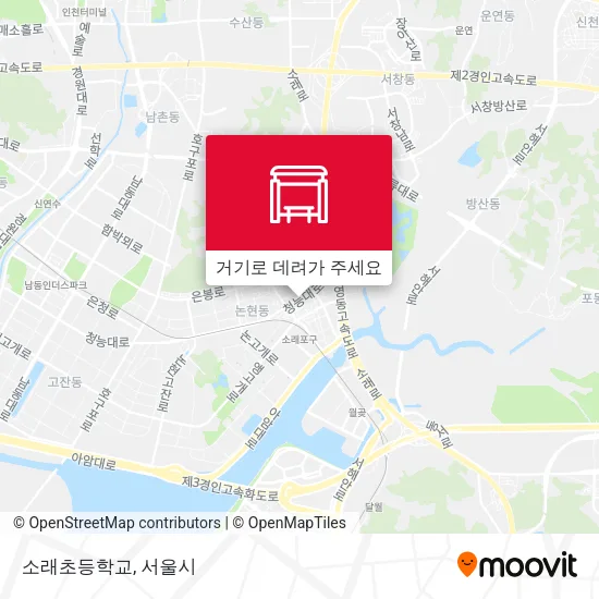 소래초등학교 지도