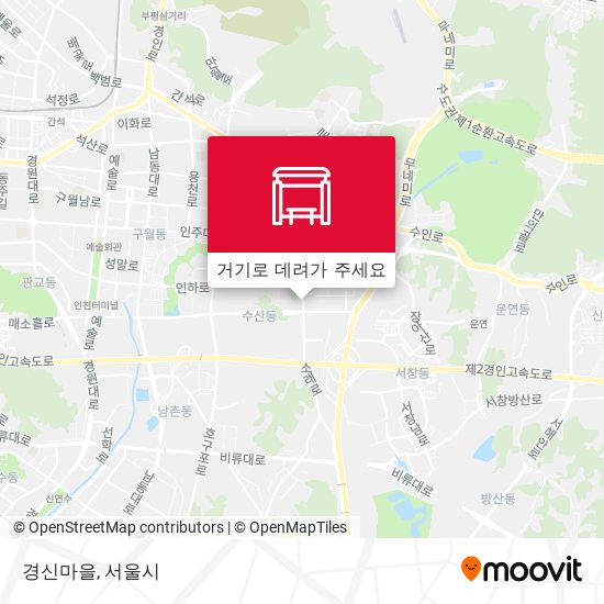 경신마을 지도