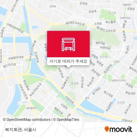 복지회관 지도