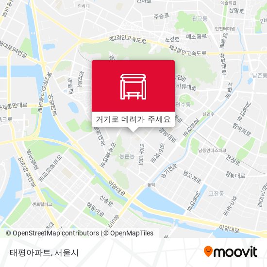 태평아파트 지도