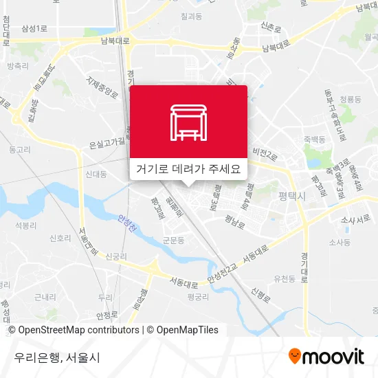 우리은행 지도
