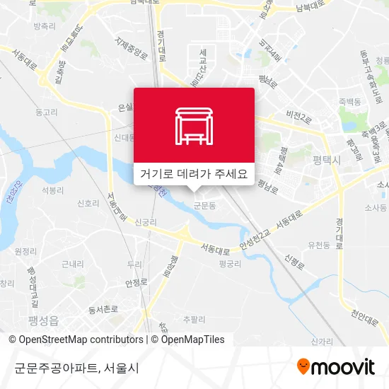 군문주공아파트 지도