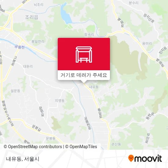 내유동 지도
