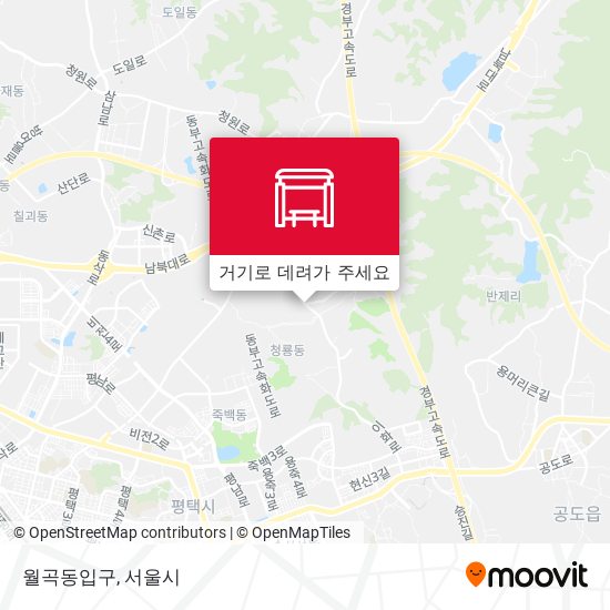 월곡동입구 지도