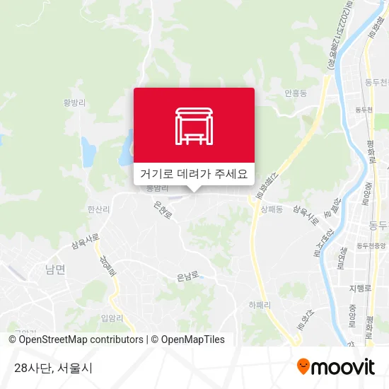 28사단 지도