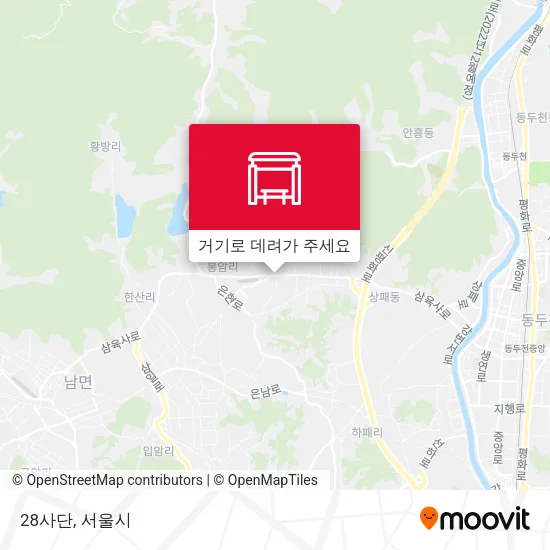 28사단 지도