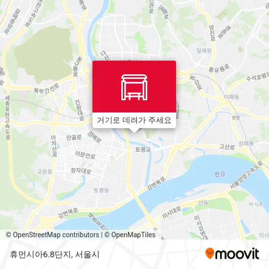 휴먼시아6.8단지 지도