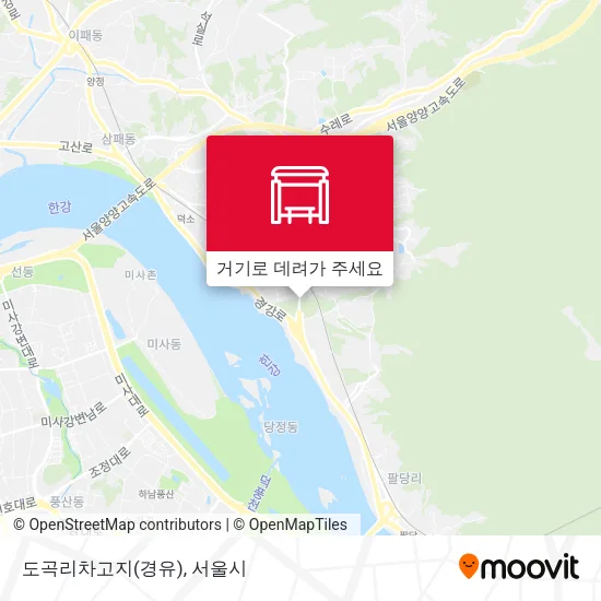 도곡리차고지(경유) 지도