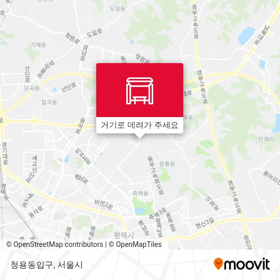 청용동입구 지도