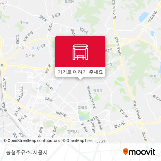 농협주유소 지도