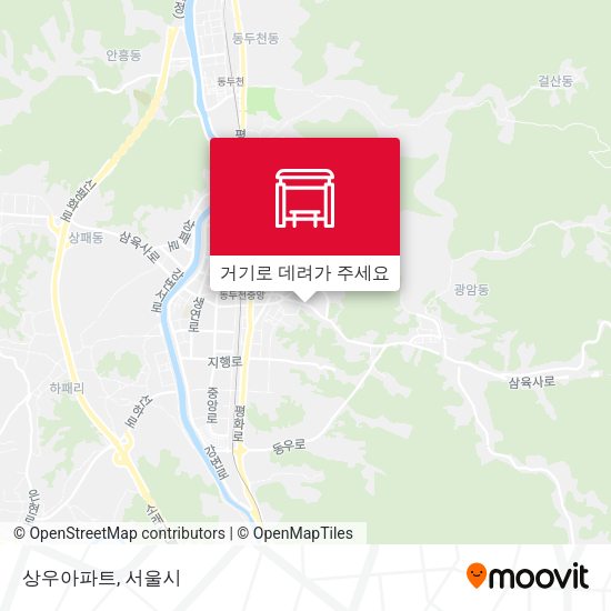 상우아파트 지도