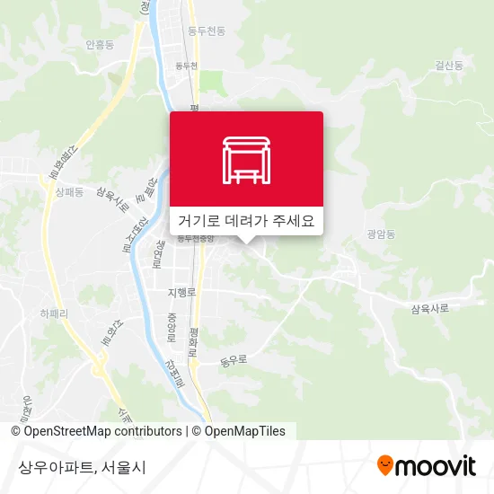 상우아파트 지도
