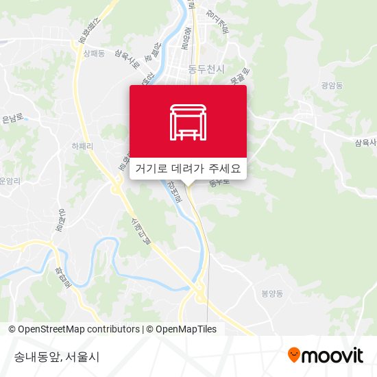 송내동앞 지도
