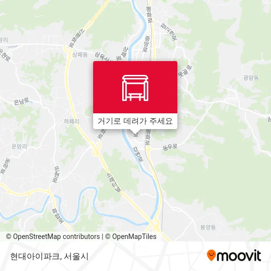 현대아이파크 지도