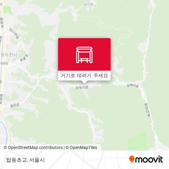 탑동초교 지도