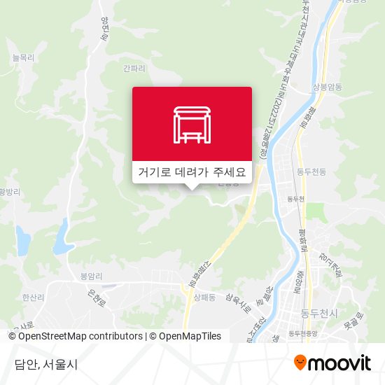 담안 지도