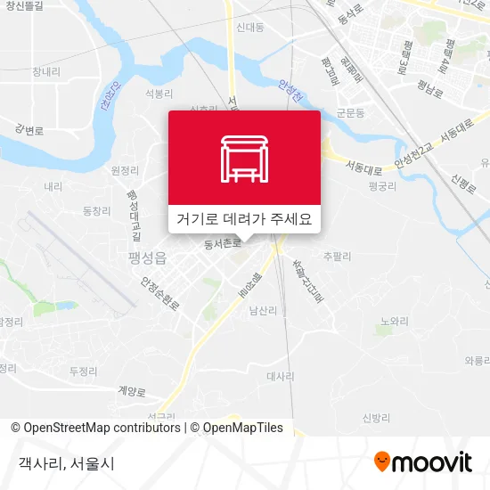 객사리 지도