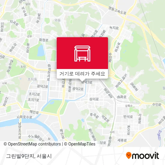 그린빌9단지 지도