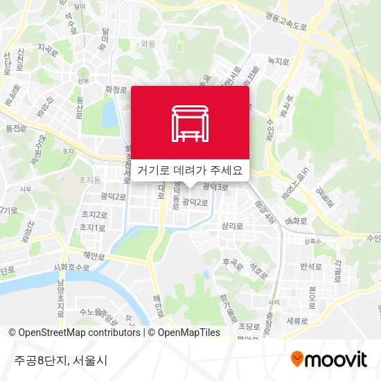 주공8단지 지도