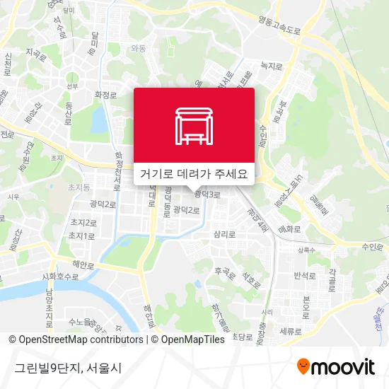 그린빌9단지 지도