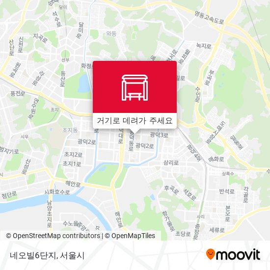 네오빌6단지 지도