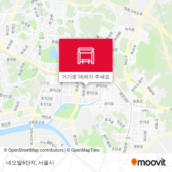 네오빌6단지 지도
