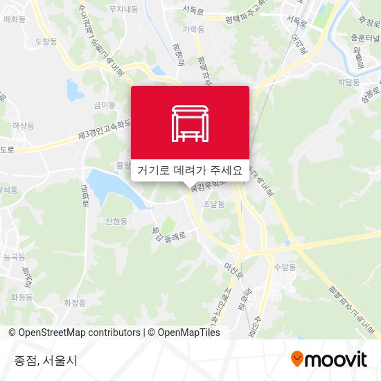 종점 지도