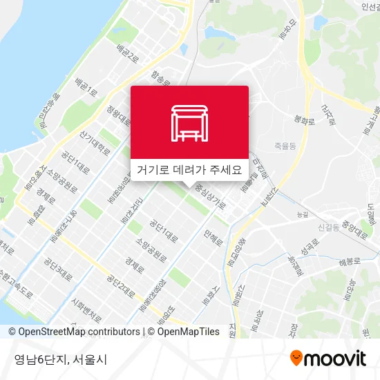 영남6단지 지도