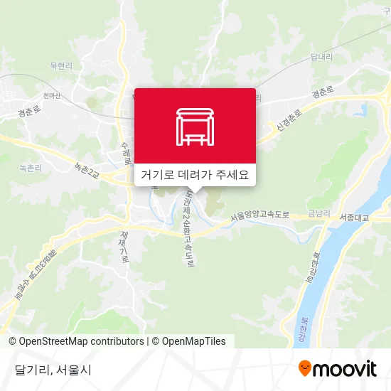 달기리 지도