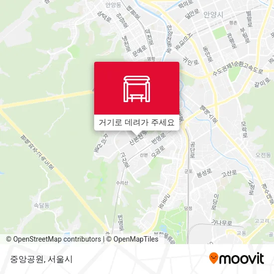 중앙공원 지도