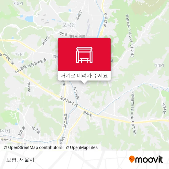 보평 지도