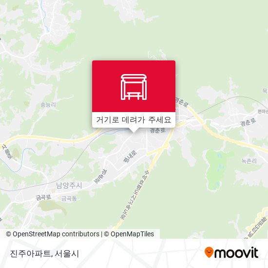 진주아파트 지도