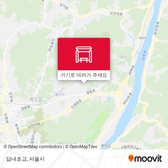 답내초교 지도