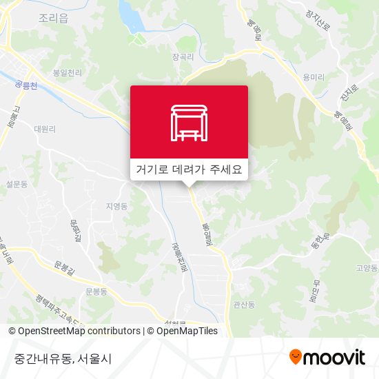 중간내유동 지도