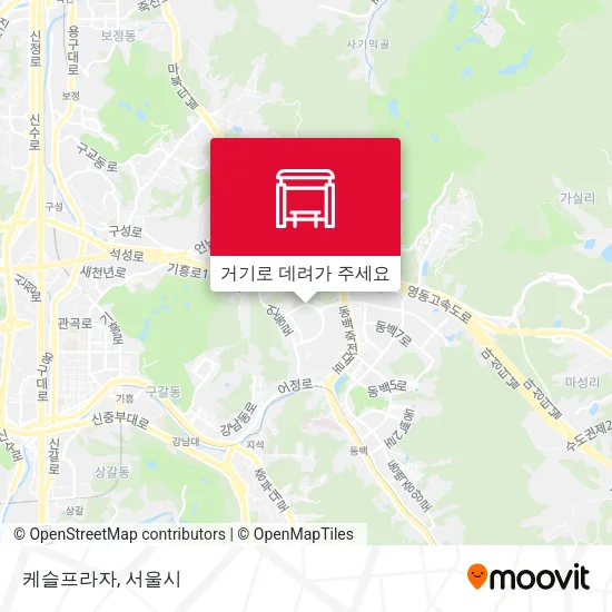 케슬프라자 지도