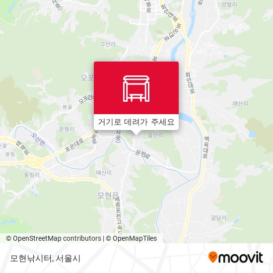 모현낚시터 지도