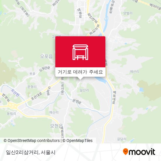 일산2리삼거리 지도