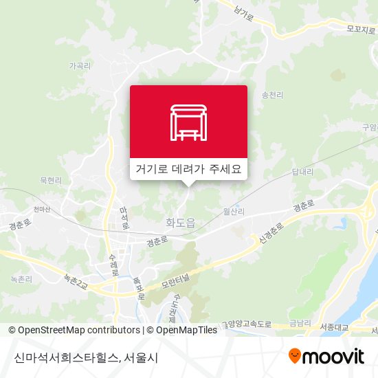 신마석서희스타힐스 지도