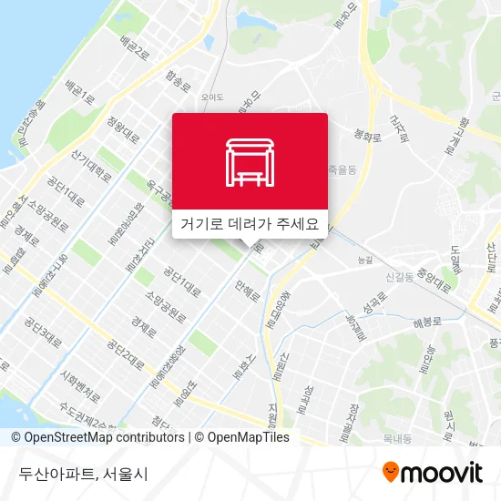 두산아파트 지도