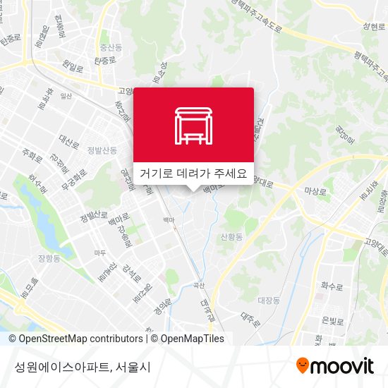성원에이스아파트 지도