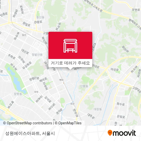 성원에이스아파트 지도