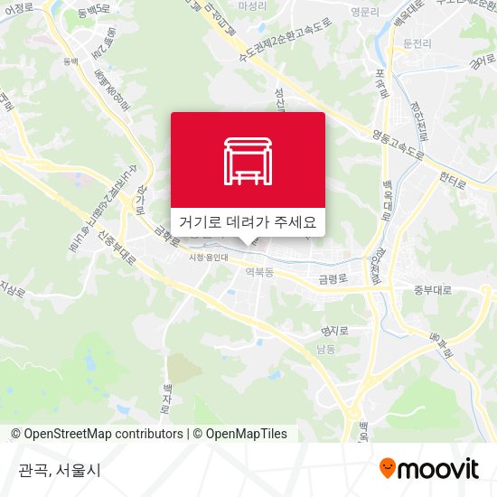 관곡 지도