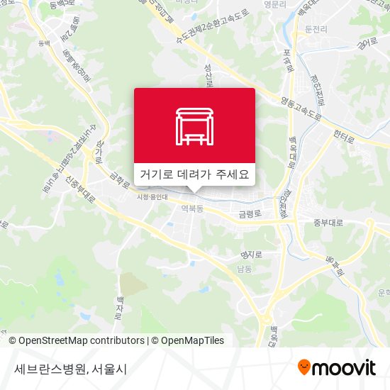 세브란스병원 지도