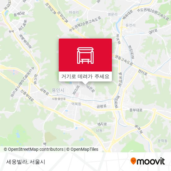 세웅빌라 지도