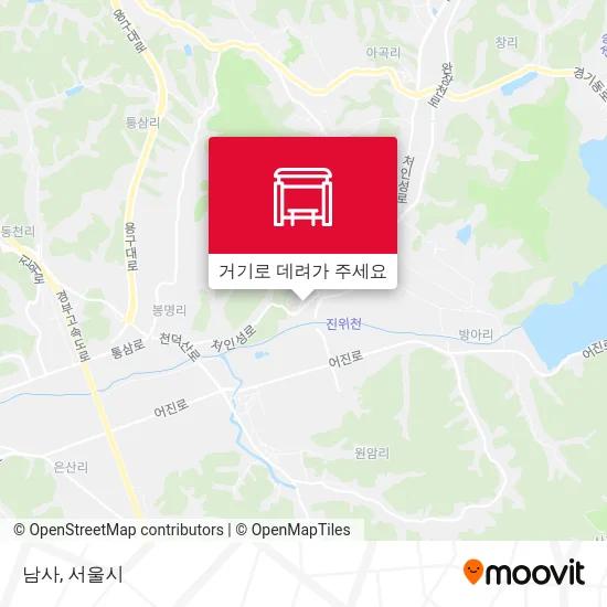 남사 지도